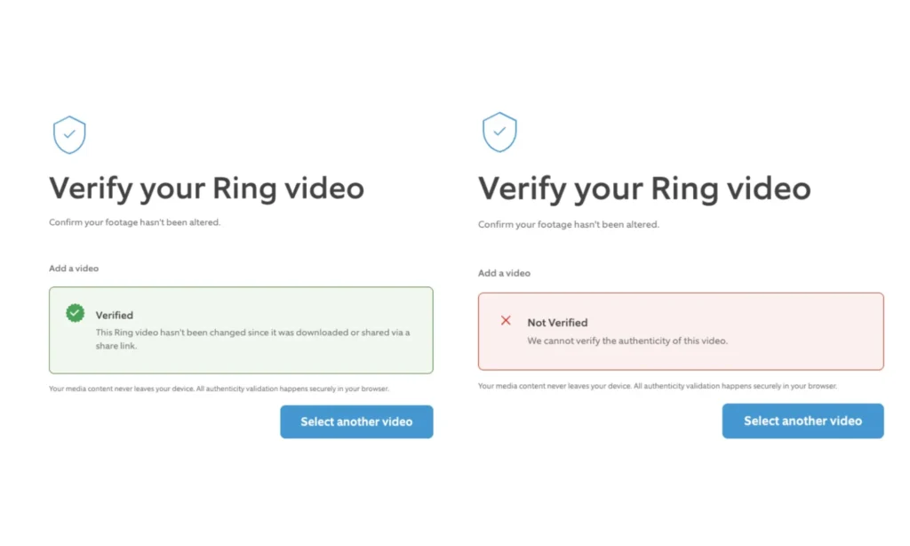 Ring Verify