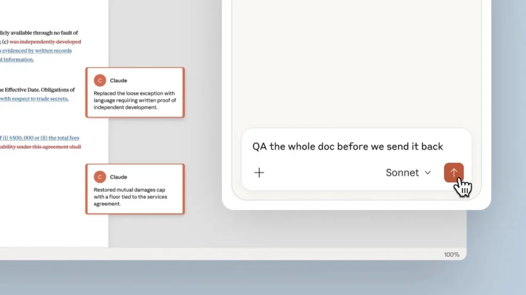 Claude for Microsoft Word