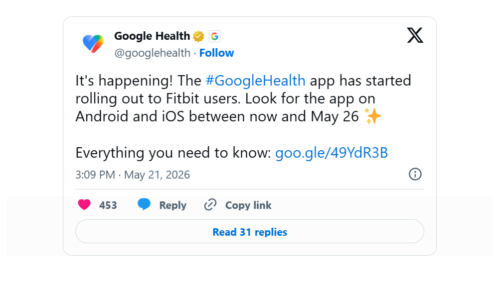 Google Health 5.0