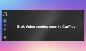 Grok CarPlay support
