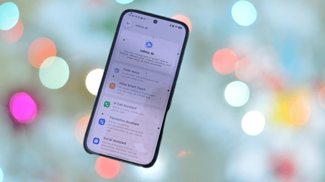 Infinix Note 60 Ultra Software AI