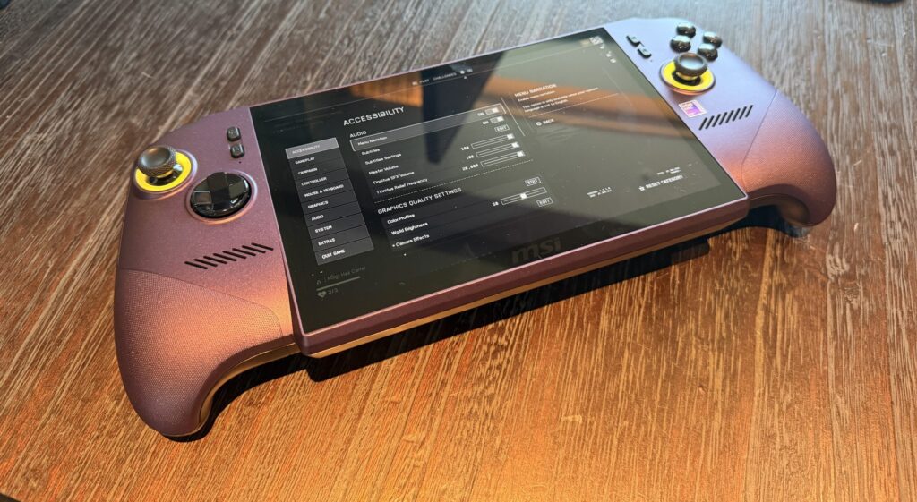 Intel Arc G3 Extreme handheld
