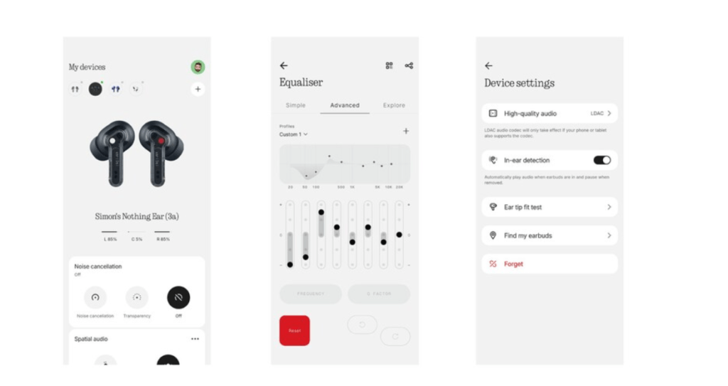 Nothing Ear (3a) app