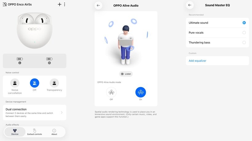 Oppo Enco Air 5s app