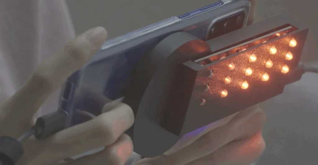 SweepLED hidden camera detector
