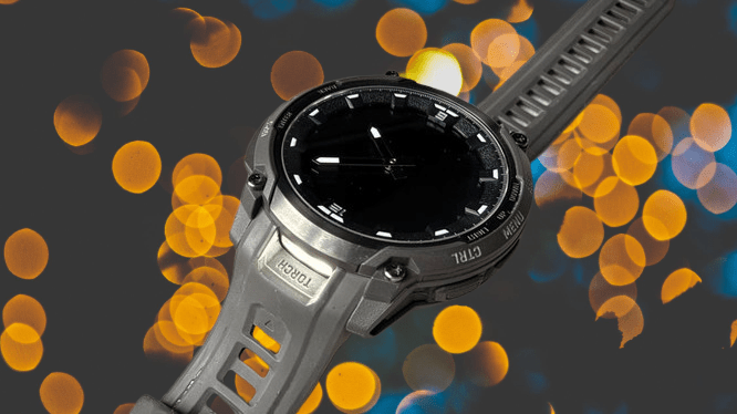 Garmin Instinct Crossover AMOLED screen