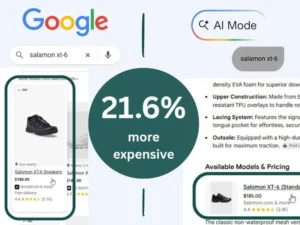 Google AI Mode shopping prices