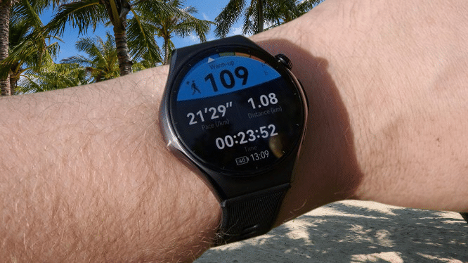 Huawei Watch 6 screen.