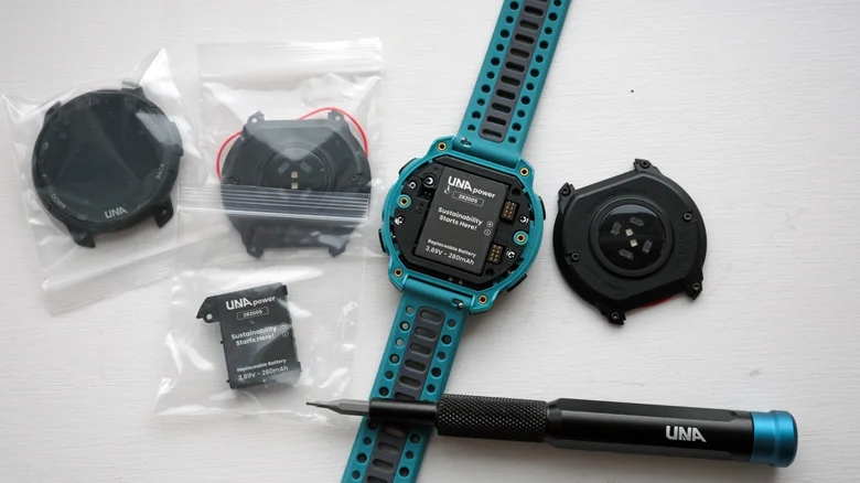 Una Watch parts
