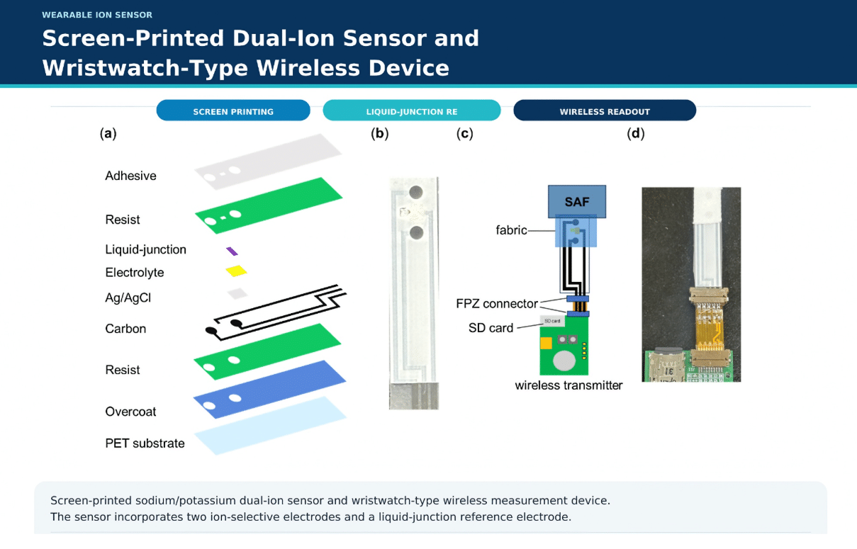 sweat sensor watch